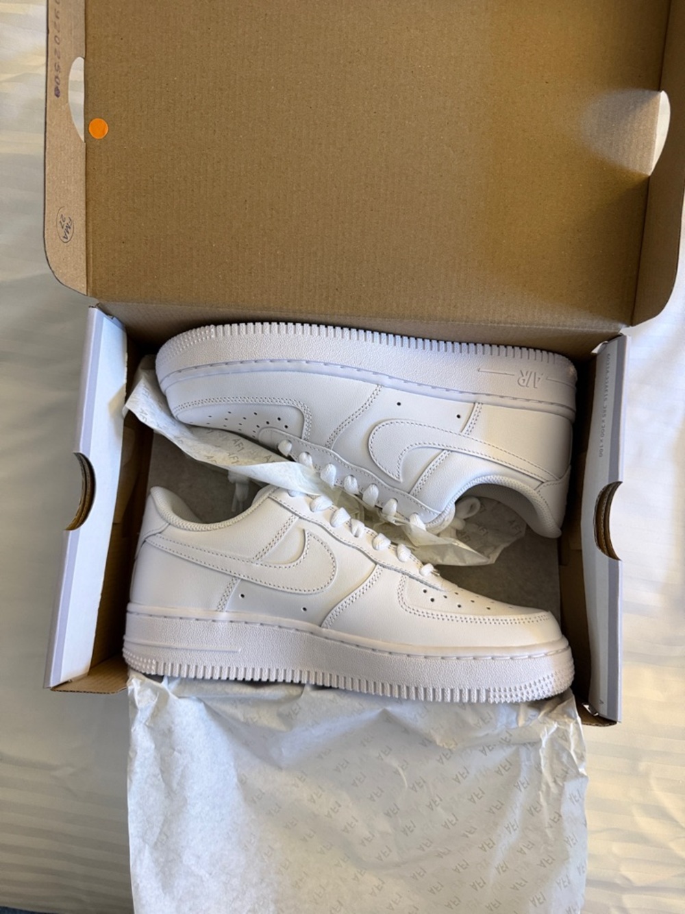NWT in box Nike Women’s Air Force 1 ’07 — White - Picture 3 of 6